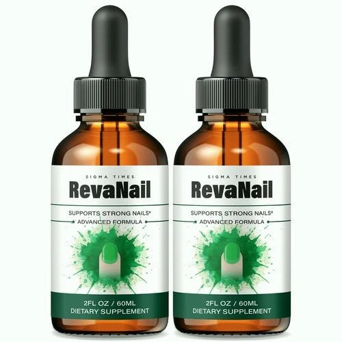 (2 Pack) RevaNail Drops – Reva Nail Premium Nail & Skin Formula for Hydration - Wholesale Rabbits