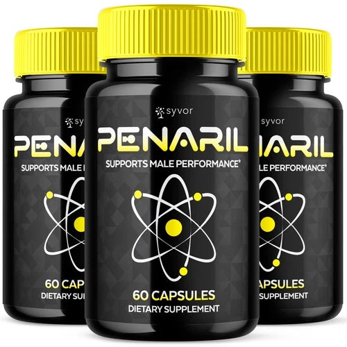 (3 Pack) Penaril Pills for Men Maximum Strength Formula Supplement 180 Capsules