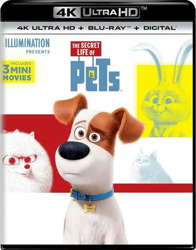 The Secret Life of Pets 4K UHD Blu-ray Louis C.K. NEW