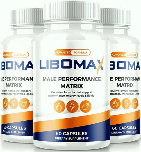 (3 Pack) Libomax Male Performance Maximum Strength Pills for Stamina & Energy
