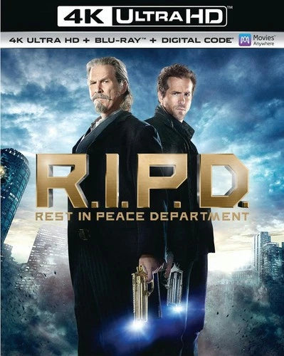 R.I.P.D. 4K UHD Blu-ray Ryan Reynolds NEW