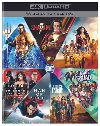 DC 7 Film Collection 4K UHD Blu-ray NEW