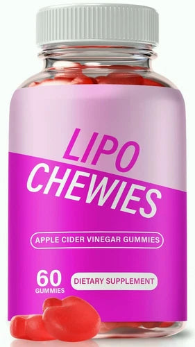 Lipo Chewies Keto Gummies for Advanced Weight Loss and Energy 60ct