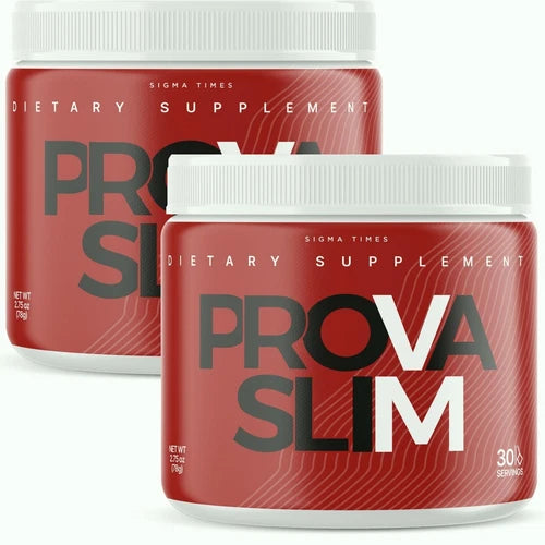 (2 Pack) Prova Slim Weight Loss Powder, ProvaSlim for Energy & Burning Fat