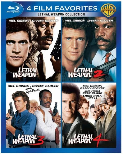 Lethal Weapon Collection Blu-ray Mel Gibson