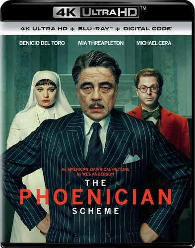 The Phoenician Scheme 4K UHD Blu-ray NEW