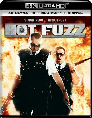 Hot Fuzz 4K UHD Blu-ray Simon Pegg NEW