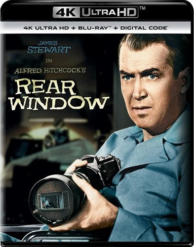 Rear Window 4K UHD Blu-ray James Stewart NEW
