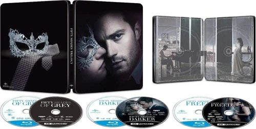 Fifty Shades Trilogy 4K UHD Blu-ray NEW