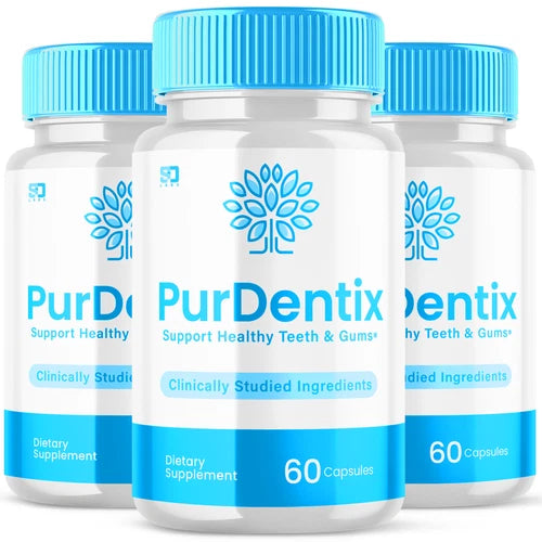 (3 Pack) Purdentix Oral Probiotic Support Healthy Teeth and Gums (180 Capsules)