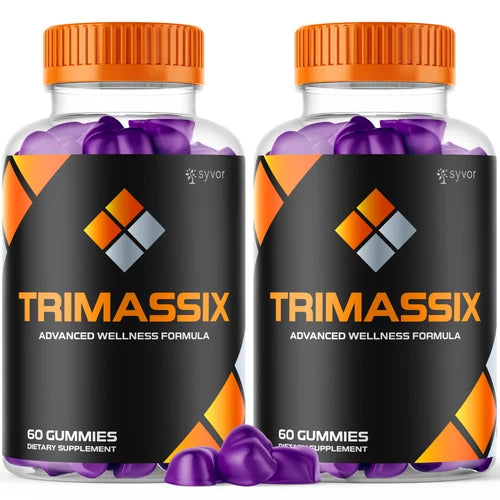 Trimassix Men's Gummies Advanced Pro Formula Chewable Supplement 120 Gummies
