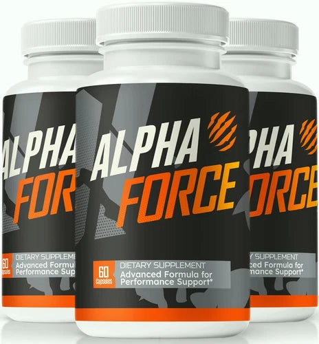(3 Pack) Alpha Force for ed, Alpha Force for Men, AlphaForce Advanced Male Pills