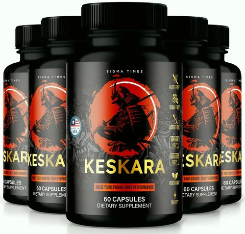 (5 Pack) Keskara Male Health Pills to Boost Vitality and Overall Performance