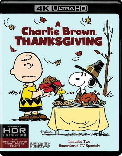 Charlie Brown A Charlie Brown Thanksgiving 4K UHD Blu-ray Chris DeFaria NEW