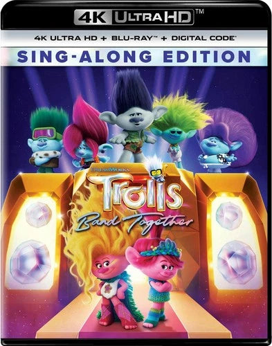 Trolls Band Together 4K UHD Blu-ray Justin Timberlake NEW