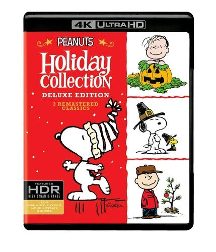 Peanuts Holiday Collection 4K UHD Blu-ray NEW