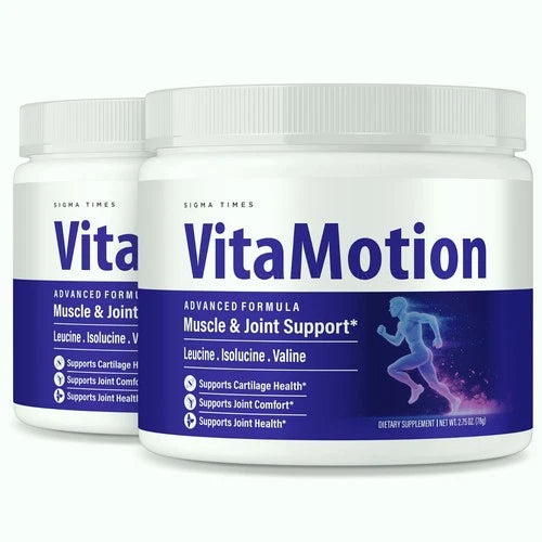 (2 Pack) VitaMotion Powder, Vita Motion Muscle and Joint Health Support