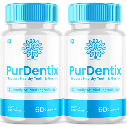 (2 Pack) Purdentix Oral Probiotic Support Healthy Teeth and Gums (120 Capsules)