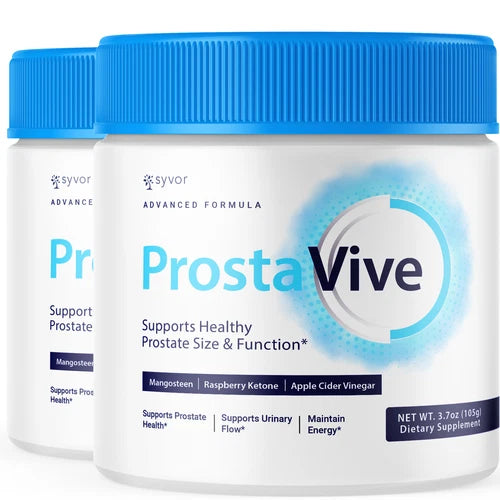 Prostavive Advanced Prostate Health Support Powder Max Power Supplement 2 Pack