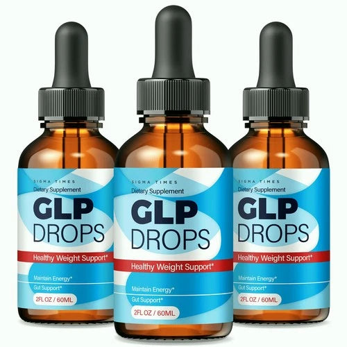 (3 Pack) GLP Drops - GLP Liquid Drops for Healthy Weight Loss