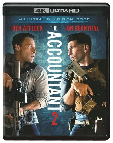 The Accountant 2 4K UHD Blu-ray NEW