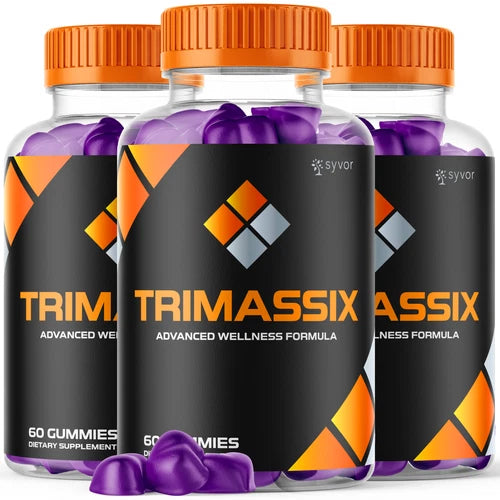 Trimassix Men's Gummies Advanced Pro Formula Chewable Supplement 180 Gummies