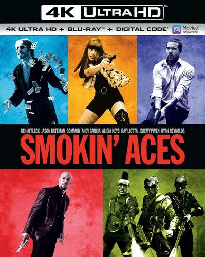 Smokin' Aces 4K UHD Blu-ray Ben Affleck NEW