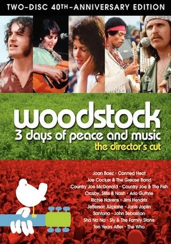 Woodstock 3 Days of Peace and Music Director's Cut 40th Anniversary Special