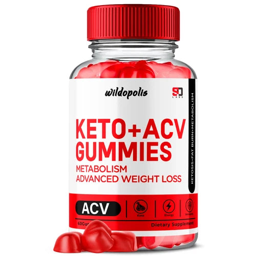 Wildopolis Keto ACV Gummies Advanced Weight Support Supplement 60 Gummies