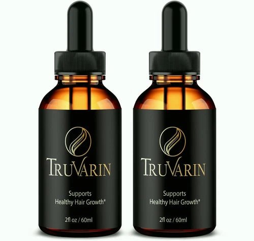 (2 Pack) Truvarin Advanced Hair Growth Drops to Reduce Hair Loss and Thinning - Wholesale Rabbits