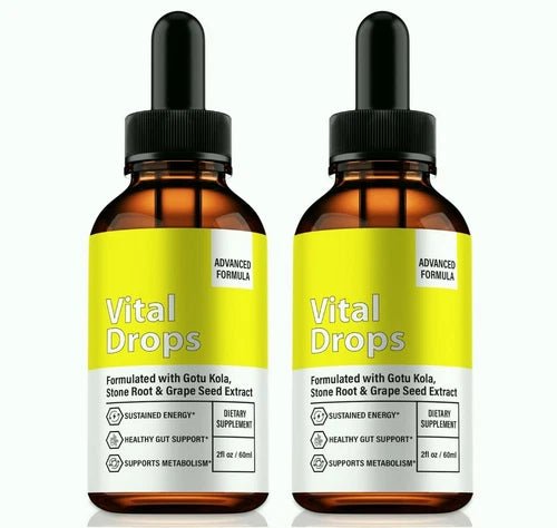 (2 Pack) Vital Drops Weight Loss Formula to Support Gut Health & Fat Burning - Wholesale Rabbits