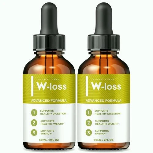 (2 Pack) W - Loss Drops for Weight Loss, W Loss Gotas Liquid Formula - Wholesale Rabbits