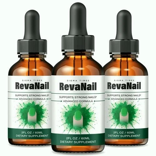 (3 Pack) RevaNail Drops – Reva Nail Premium Nail & Skin Formula for Hydration - Wholesale Rabbits