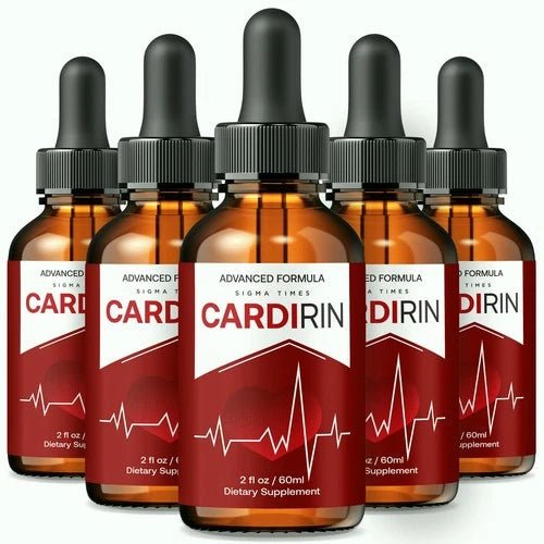 (5 Pack) Cardirin - Premium Liquid Drops For Blood Health Support - Wholesale Rabbits