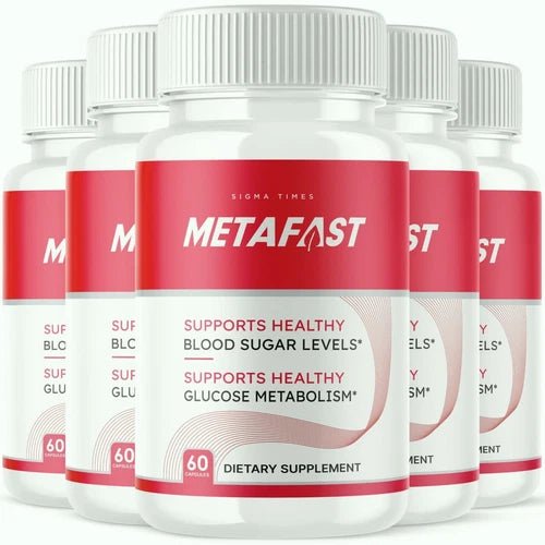 (5 Pack) Metafast Dietary Supplement to Support Healthy Blood Sugar Levels - Wholesale Rabbits