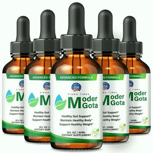 (5 Pack) Moder Gota - ModerGota Cleanse & Detox Formula for Healthy Weight - Wholesale Rabbits
