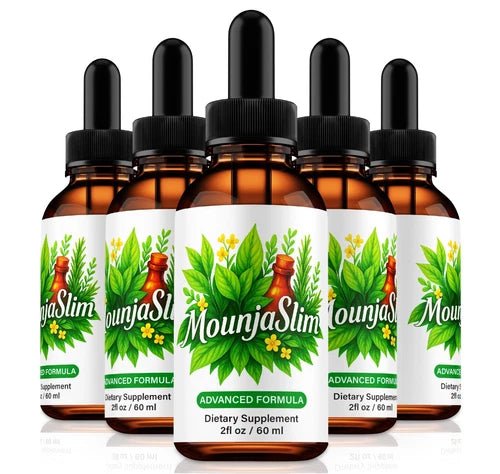 (5 Pack) MounjaSlim Drops, Advanced Weight Loss Management Formula - Wholesale Rabbits