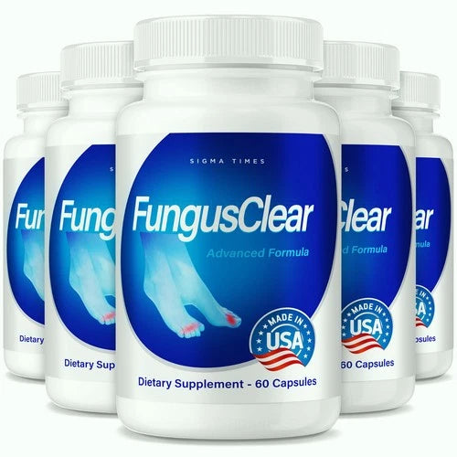 (5 Pack) Fungus Clear Probiotic - Advanced Fungus Clear Pills for Nails