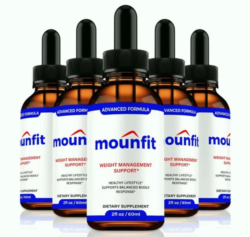 (5 Pack) Mounfit Weight Loss Drops for Burning Excess Fat & Boosting Energy