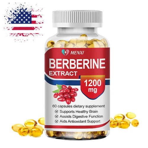 1200mg Berberine Supplement per Serving - High Absorption Heart Health Support