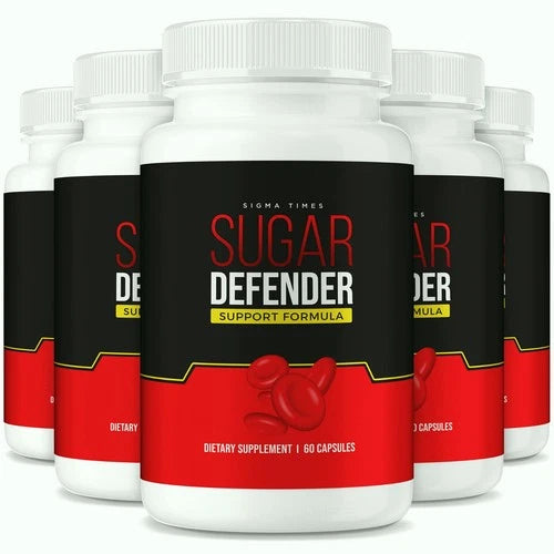 (5 Pack) Sugar Defender Pills to Support Healthy Blood Levels