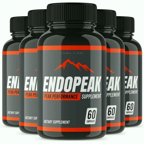 (5 pack) Endopeak Male Pills, Official Endopeak24 Supplement for Stamina Support