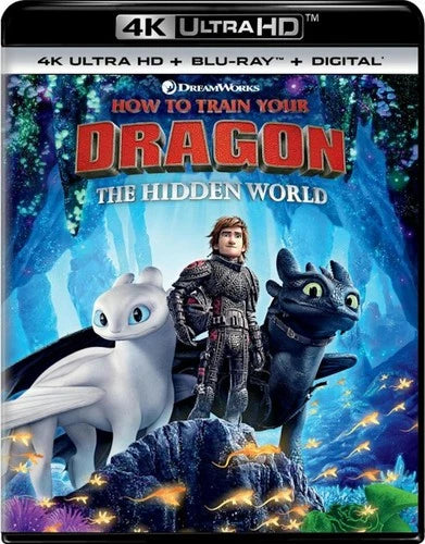 How to Train Your Dragon - The Hidden World 4K UHD Blu-ray Jay Baruchel NEW