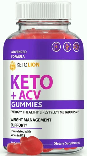KetoLion Keto + ACV Gummies, Keto Lion Advanced Weight Loss Gummy 60ct