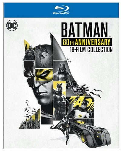 Batman 80th Anniversary Animated 18-film Collection Blu-ray