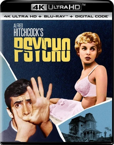 Psycho 4K UHD Blu-ray Anthony Perkins NEW
