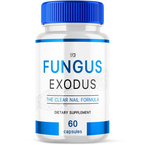 Fungus Exodus The Clear Nail Formula Pills, Fungus Nails Probiotic (60 Capsules)