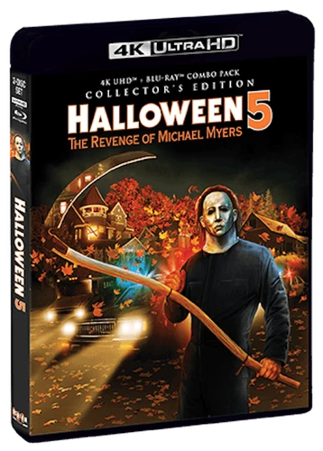 Halloween 5 The Revenge Of Michael Myers [Collector's Edition] 4K UHD Blu-r