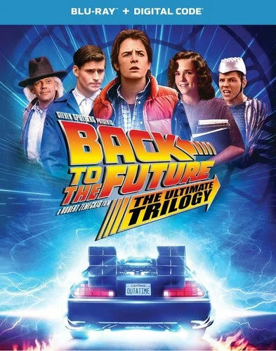 Back to the Future Trilogy Blu-ray Michael J. Fox