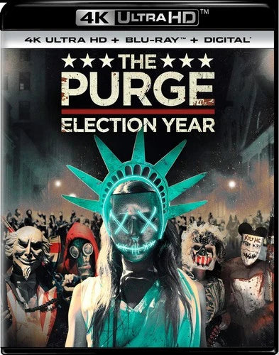 The Purge Election Year 4K UHD Blu-ray Frank Grillo NEW